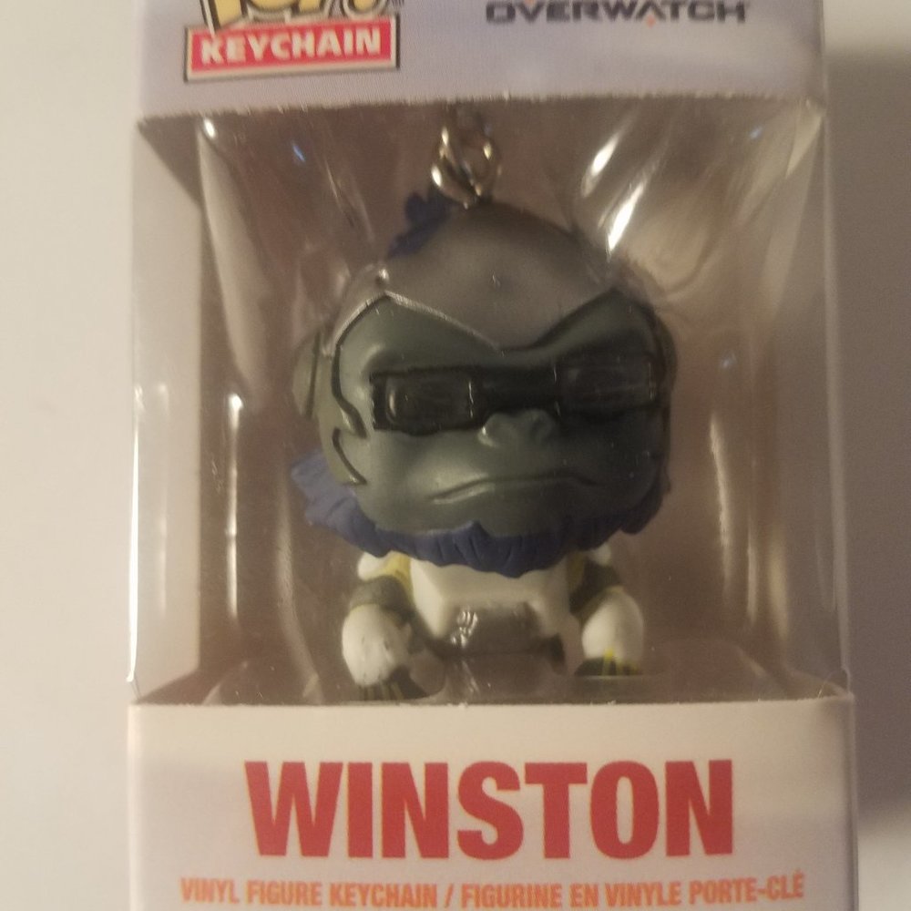 Funko Pocket POP! Keychain Overwatch winston new